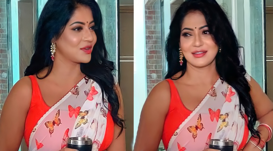 Reshma pasupuleti hot black and white modern dress photos