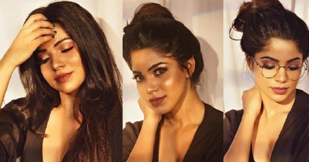 actress divyabharathi hot video in bikini dress getting viral on social media