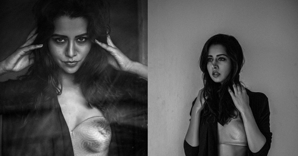 Raiza wilson hot navel show modern dress photos