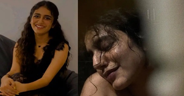 Priya varrier hot latest photos without blouse getting viral