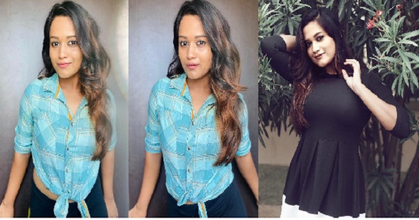 Kavya arivumani hot posing in bridal white dress cute photos