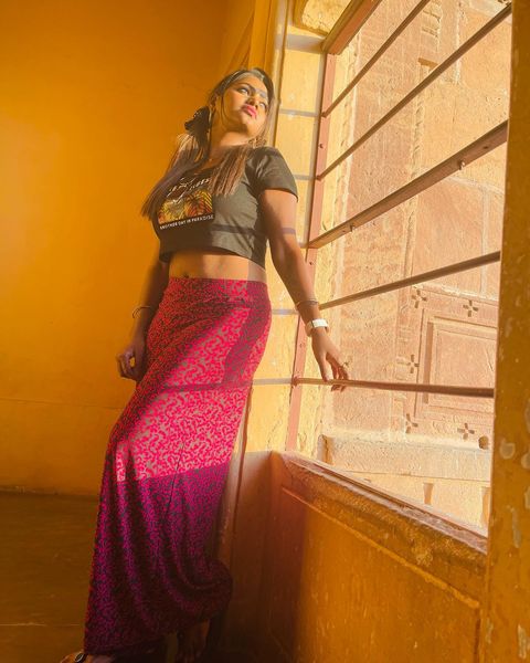 Shalu shammu hot hip show photos getting likes and comments