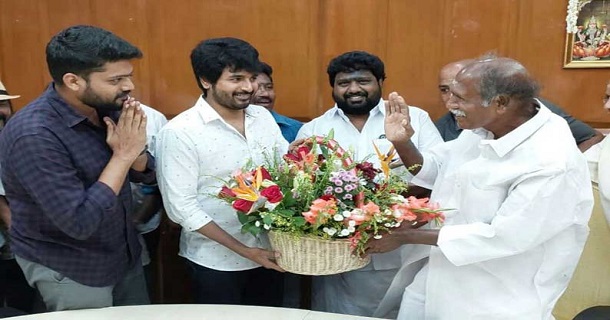 Sivakarthikeyan requests pondicherry cm for rates and informs about his shooting
