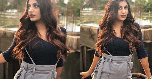 Yashika anandh hot top angle photos getting shared on social media