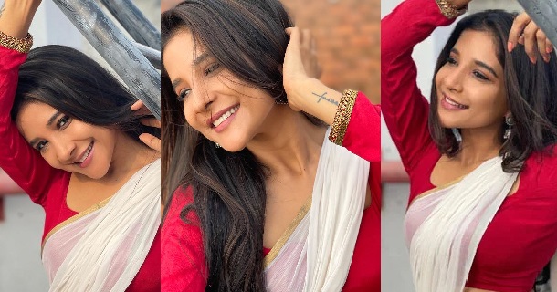 Sakshi agarwal hot glamour video in sleeveless blouse