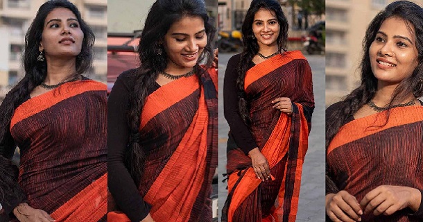 Divya duraisamy latest selfie photo in glamour top and casual look