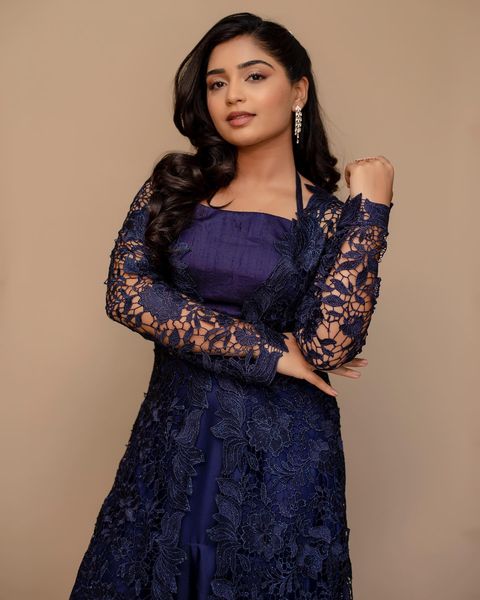 Gouri g kishan hot blue dress trending photoshoot goes viral