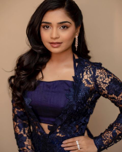 Gouri g kishan hot blue dress trending photoshoot goes viral