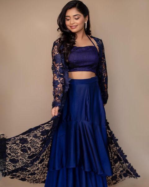 Gouri g kishan hot blue dress trending photoshoot goes viral