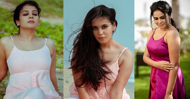 Chandini tamilarasan hot photoshoot without saree pics jerks fans