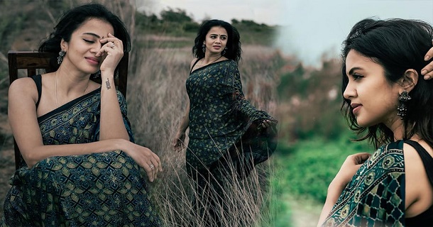 Vj anjana rangan hot red modern gown photoshoot stills