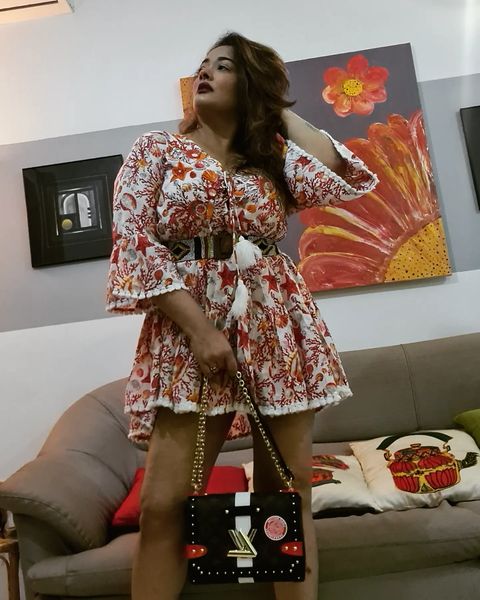 Kiran rathod hot photos and video in mini gown