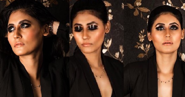 Sunita gogoi hot photos in red pink hot gown photos getting trending