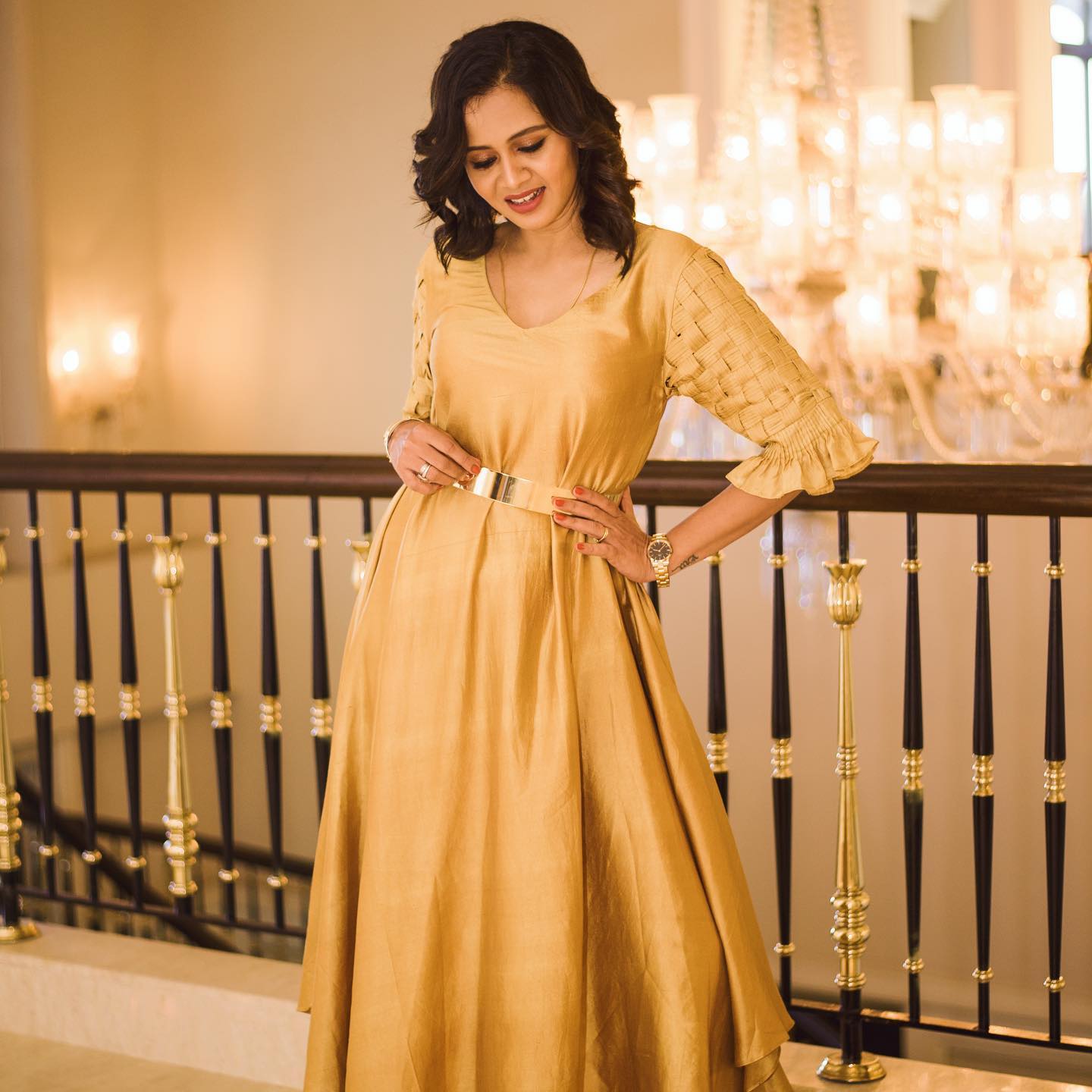 Anjana rangan hot photoshoot before kgf promotion show