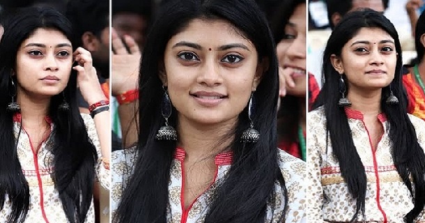 Ammu abirami hot reels video on pennala pennala song