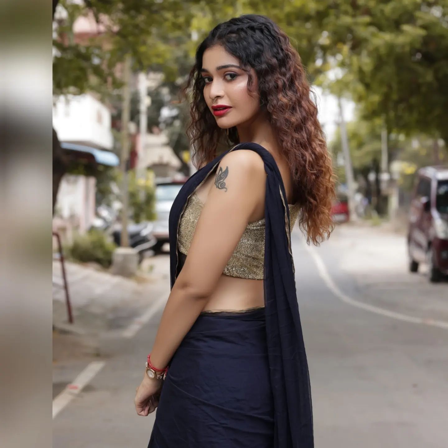 Dharsha gupta hot reels video for famous songs trending on social media