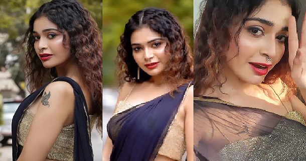 Dharsha gupta hot reels video for famous songs trending on social media