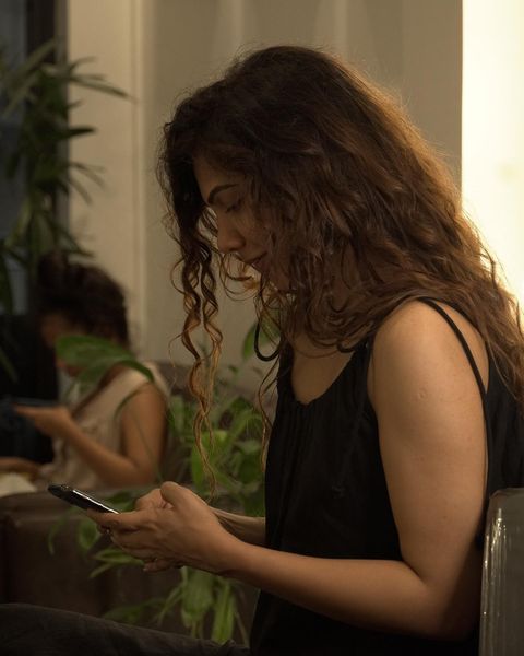 Madonna sebastian hot top angle photos getting viral on social media