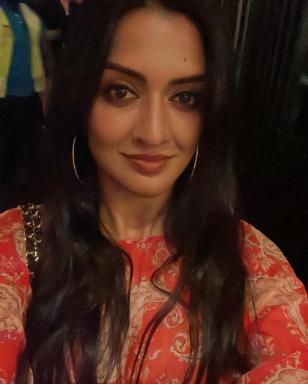 Vimala raman hot short gown photos showing thighs getting viral on social media