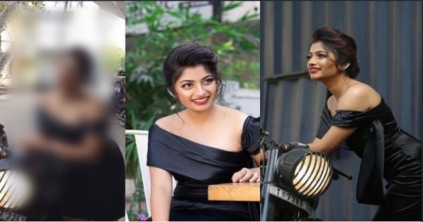 Raja rani 2 serial fame vj archana hot photos and video on short black dress creating sensation