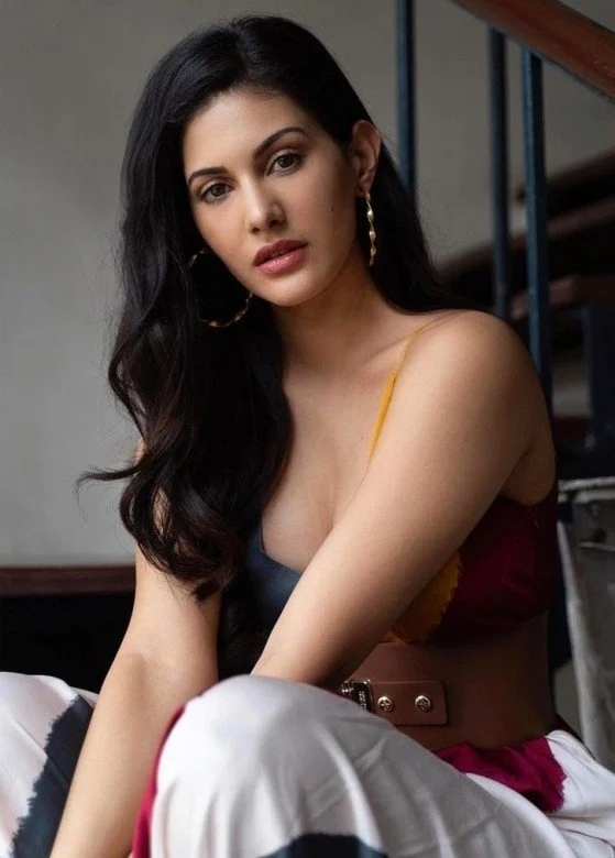 Amyra dastur hot royal look stylish coat and pant photoshoot