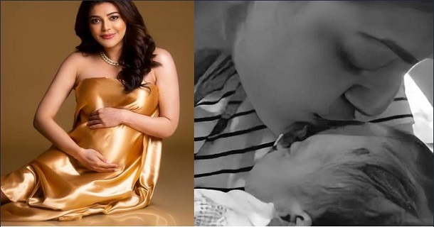 Kajal agarwal posts heartfelt note on holding baby after delivery and shares her feelings