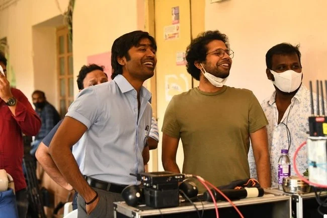 Vaathi film photos getting viral ken karunas joins the team