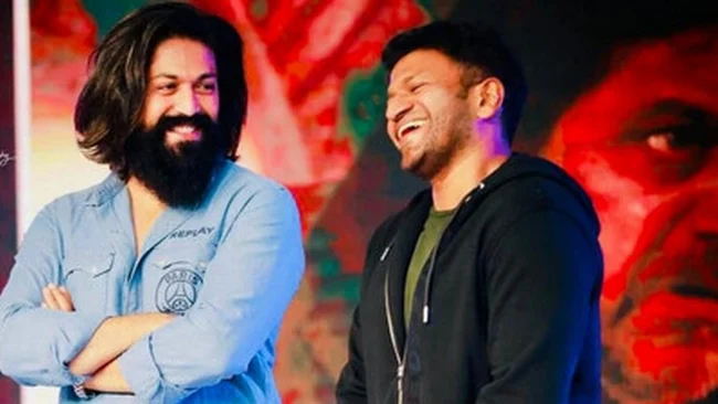 Puneeth rajkumar viral video about kgf film getting viral on social media