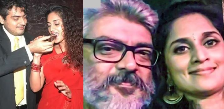 Ajith shalini couple and family photos trending on behalf of their 22nd anniversary