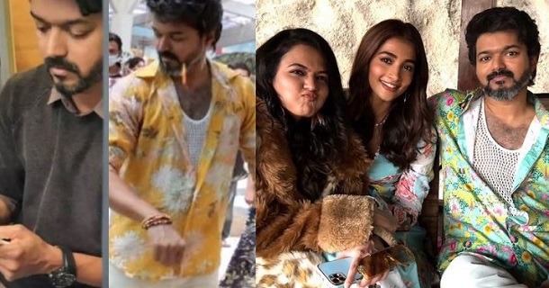 Aparna das posts beast shooting spot photos which is getting viral on social media