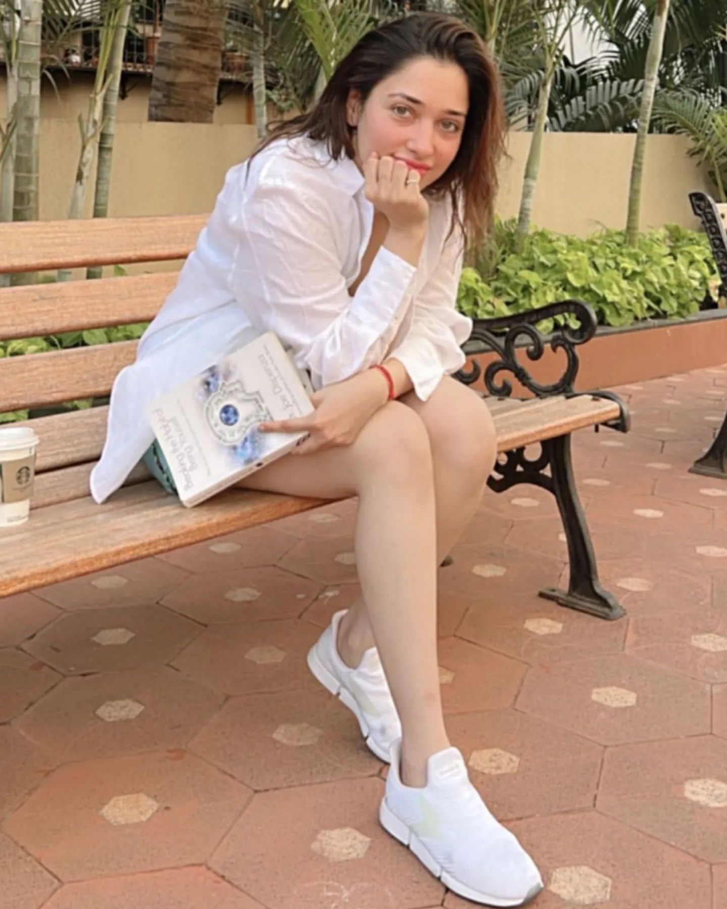 Tamanna hot photos in short trouser and transparent dress