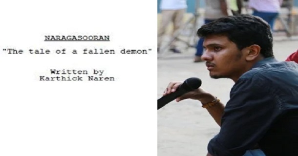 Karthik naren status for elon musk getting viral releasing naragasooran