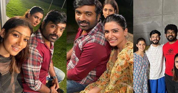 Kaathuvaakula rendu kadhal selfie photos getting viral on social media