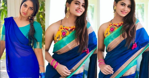 Shivani narayanan hot photos showing thighs in short trouser