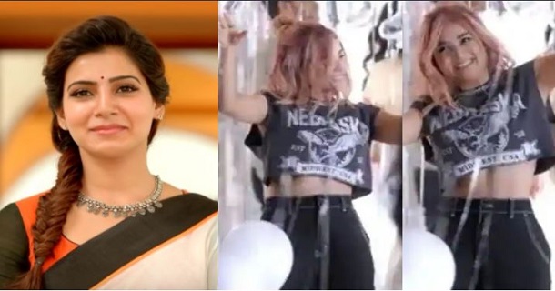 Samantha new hair style photos leaked on internet on her birthday