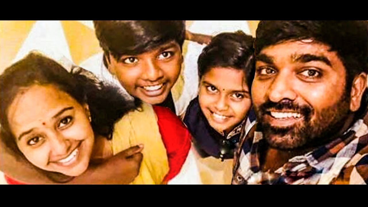 Milk abishekam for vijay sethupathi his wife got emotional video getting viral
