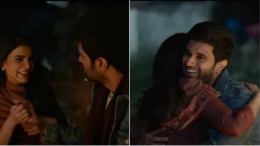 Vijay devarakonda surprises samantha midnight for her birthday party