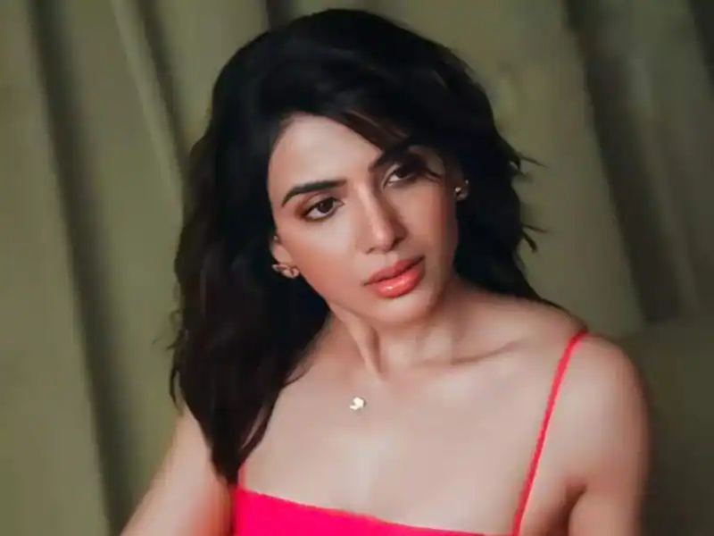 Samantha hot video while doing workout