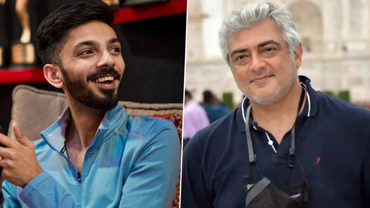 Anirudh late wish for ajith birthday viral tweet