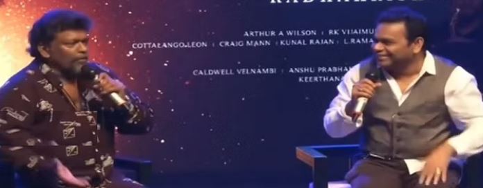 Parthiban throws mike from stage infront of arrahman video getting viral