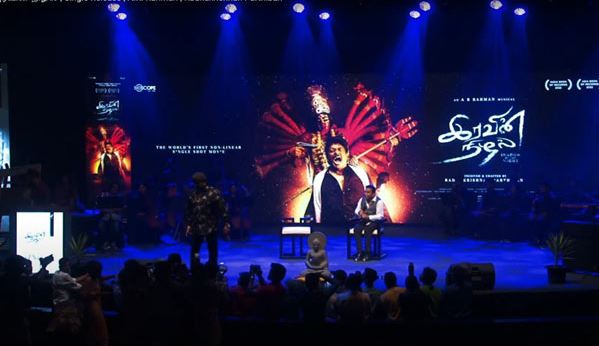 Parthiban throws mike from stage infront of arrahman video getting viral