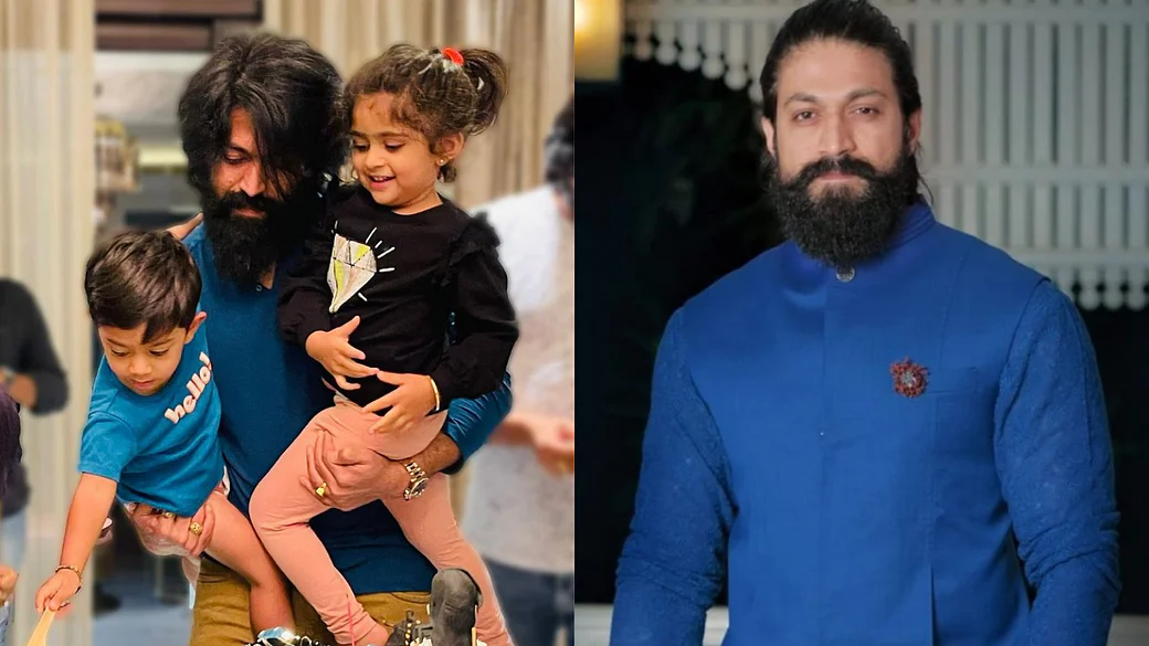 Yash daughter sings as salaam rocky bhai