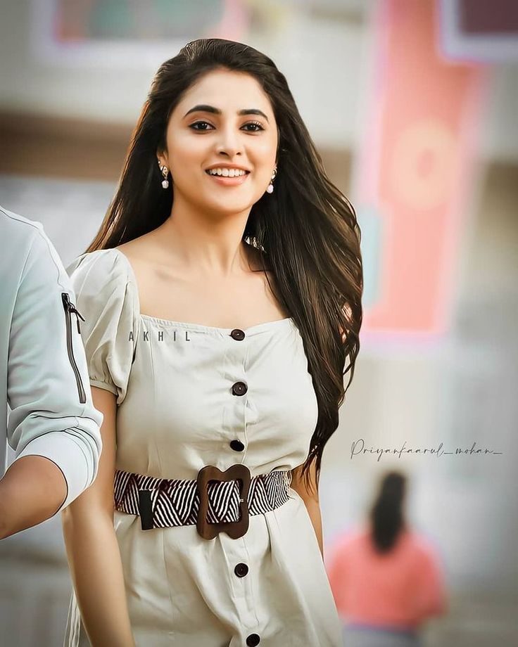 Priyanka mohan says about discussion with actor vijay