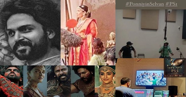 Ponniyin selvan 1 editing work photos getting viral on social media