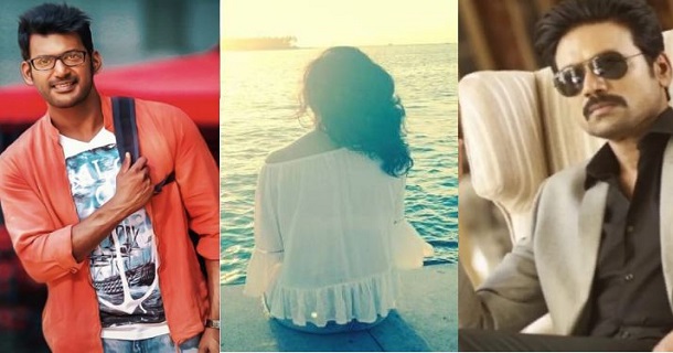 Vishal sjsurya ritu varma to join for mark antony film