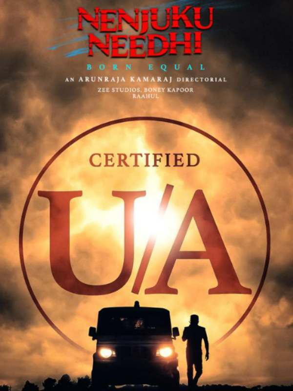 Udhayanidhi stalin nenjuku needhi film u a certificate