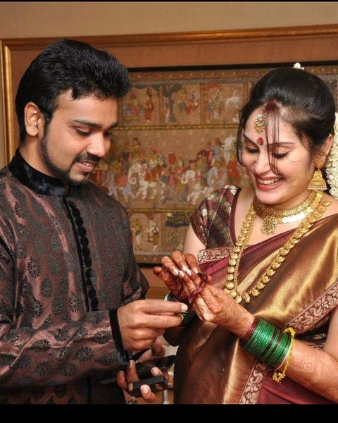 Shrutika arjun baby shower function photos getting viral on social media