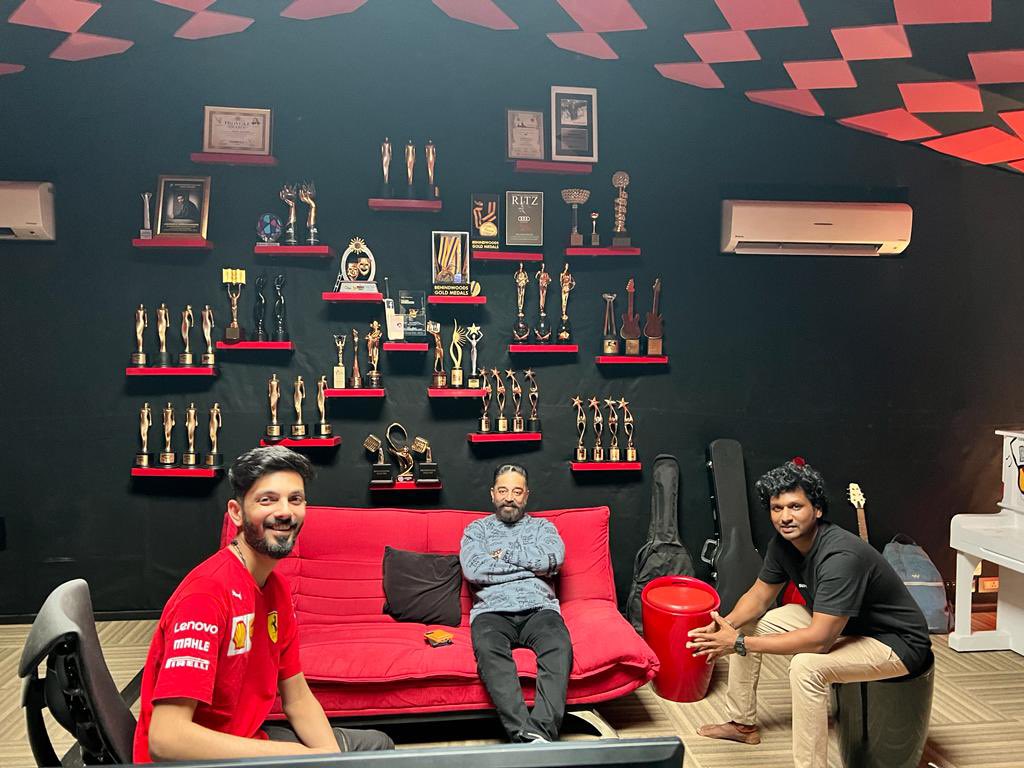 Vikram first single lyrics penned and sung by kamal haasan in anirudh music