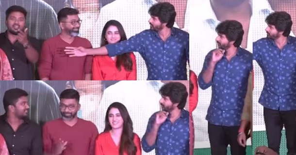 Sivakarthikeyan tension on don promotion stage viral video
