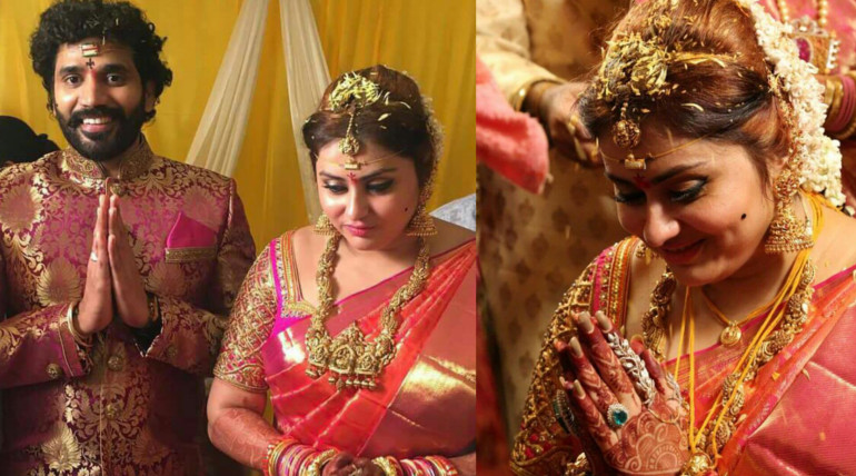 Actress namitha announced her pregnancy by sharing photos